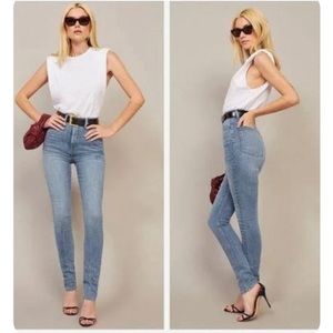 Reformation Ultra High & Skinny jeans
